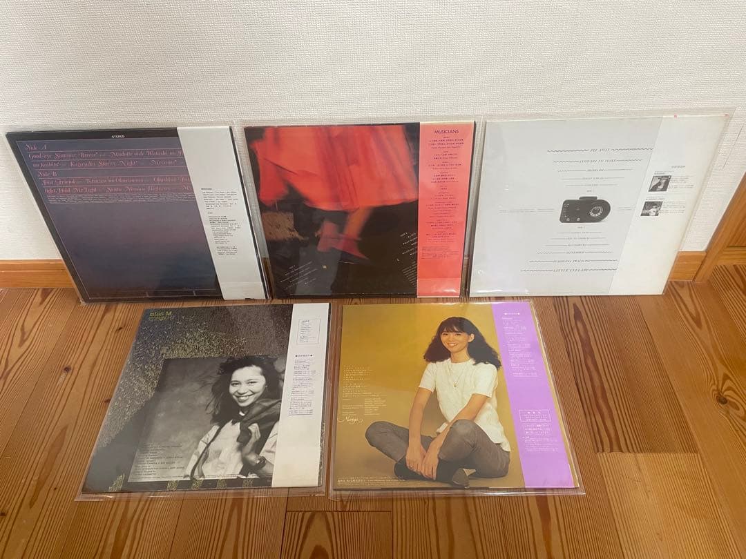 試聴確認済 竹内まりや 帯付き 美品LP レコード RCA 当時モノ 5枚