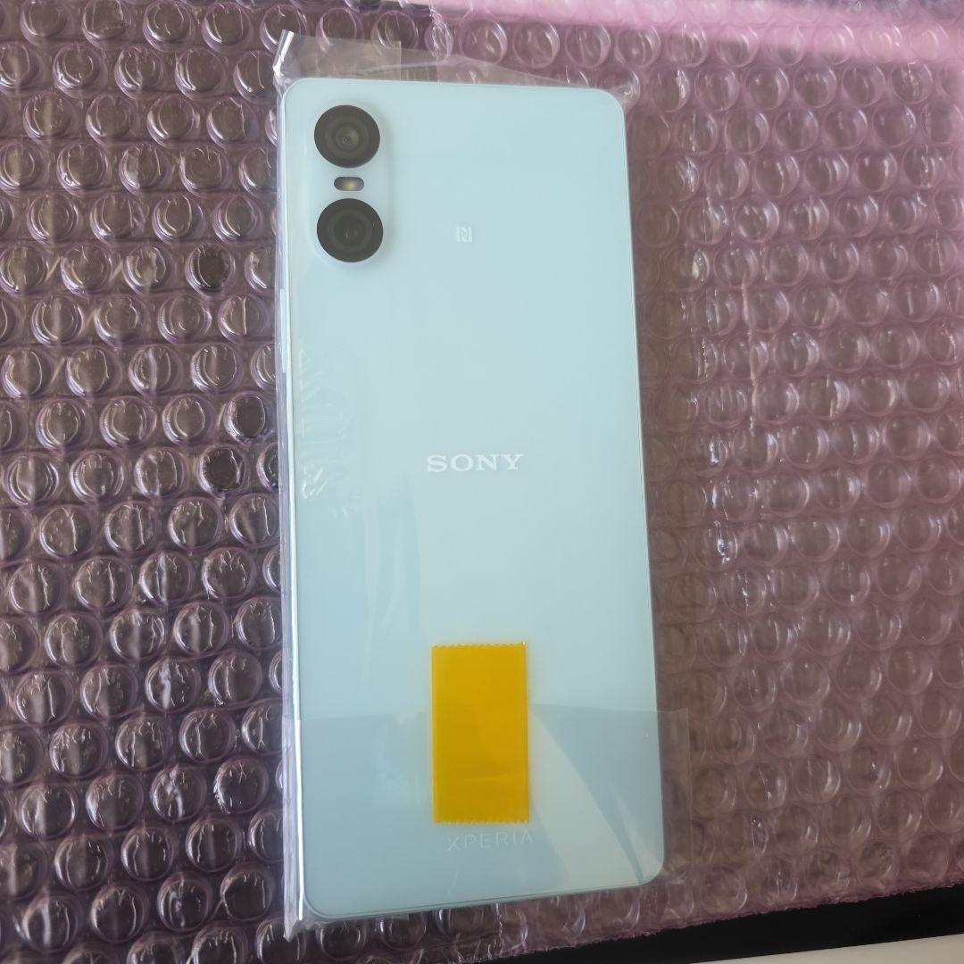 SONYXperia10viシムフリー ブルー 画面保護&カメラレンズ背カバー付