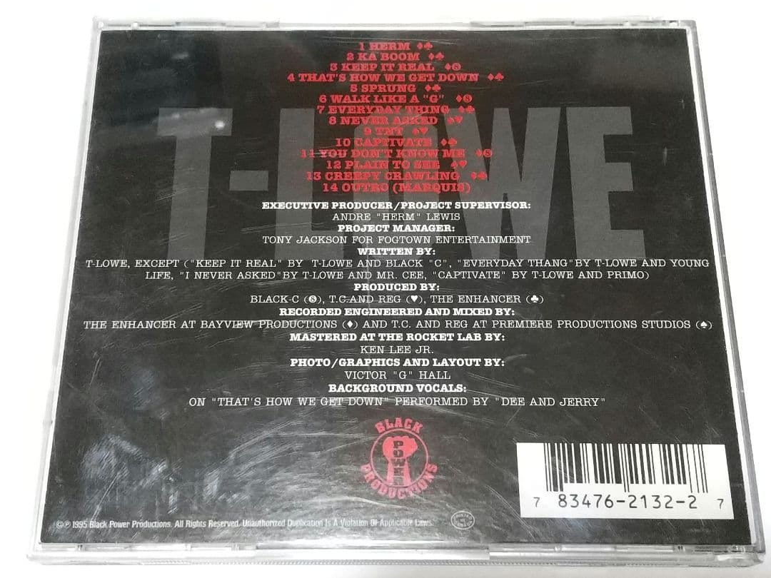 洋楽 T-Lowe G-Rap G-Funk