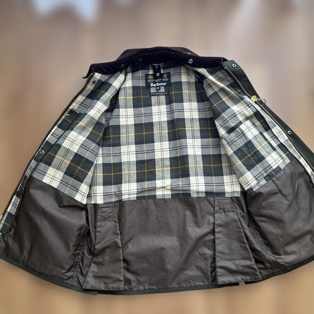 Barbour BEDALE 2レイヤー 38 ビームス別注 L カーキ