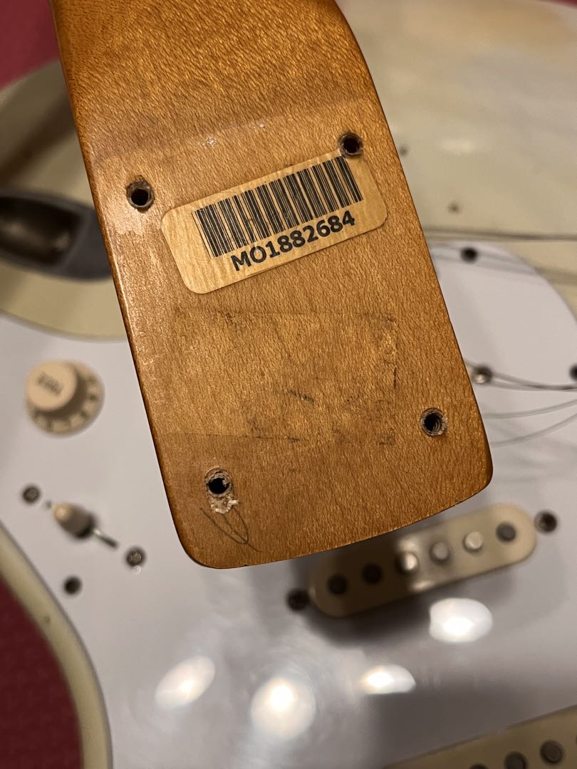 t*u様 超初期&CSPU搭載！Road Worn Stratocaster 白