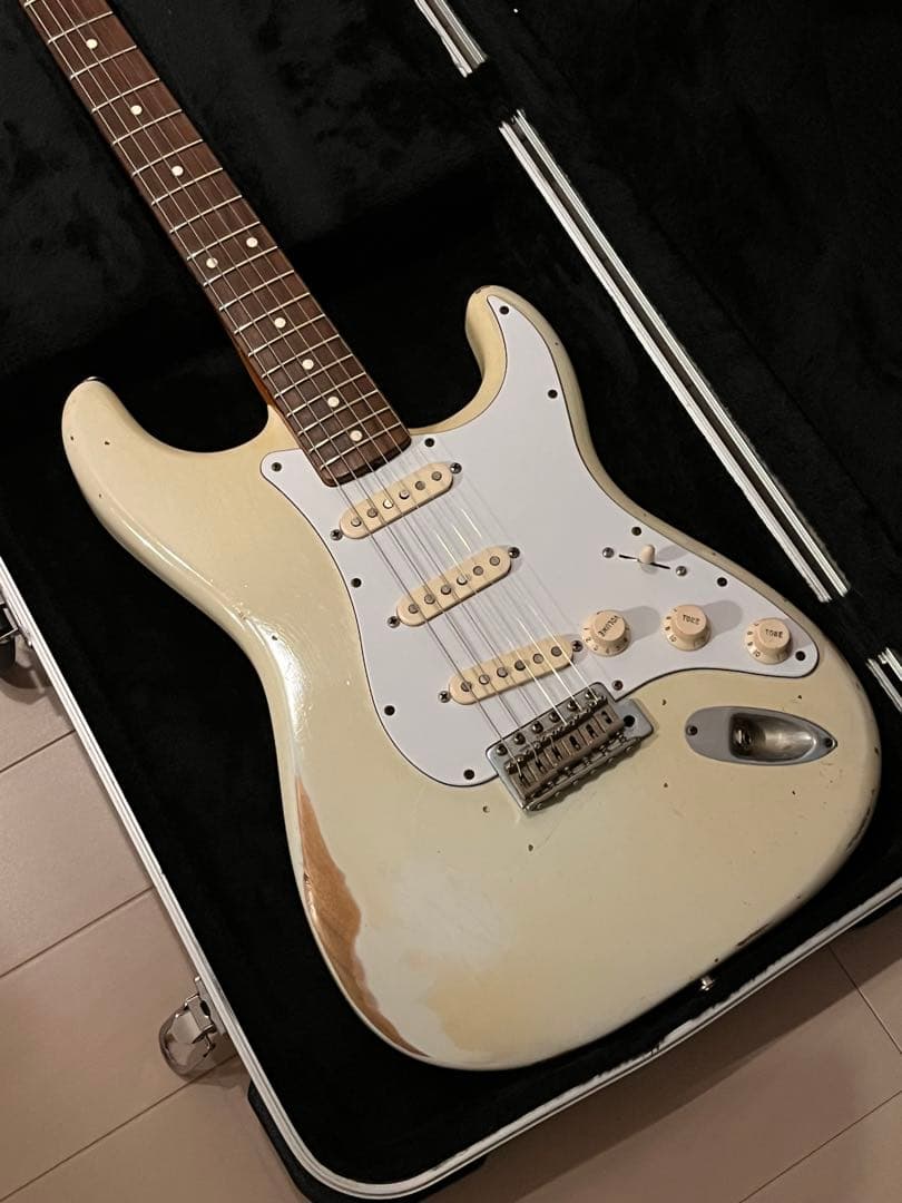 t*u様 超初期&CSPU搭載！Road Worn Stratocaster 白