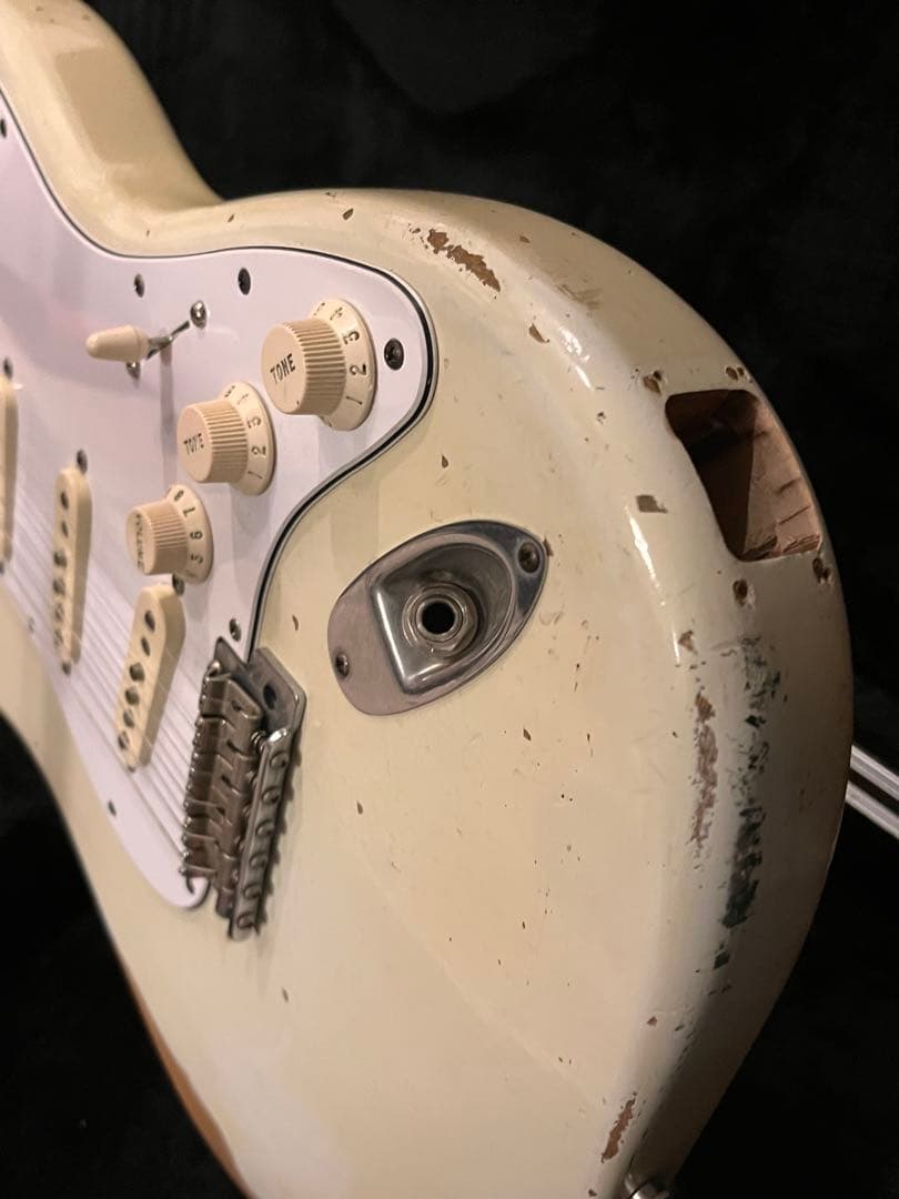 t*u様 超初期&CSPU搭載！Road Worn Stratocaster 白