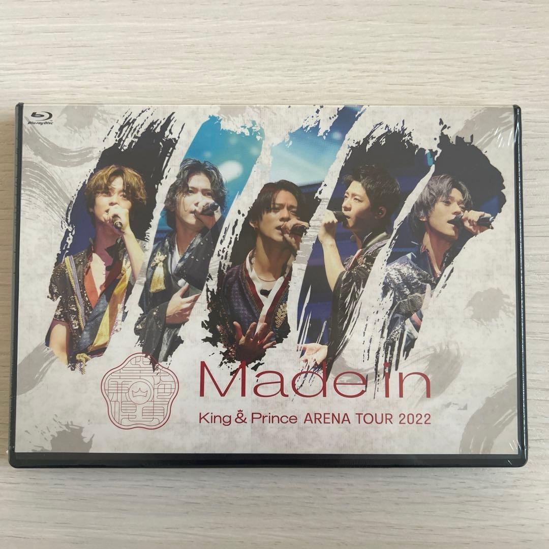 King & Prince 4thアルバムMade in +ライブBlu-ray