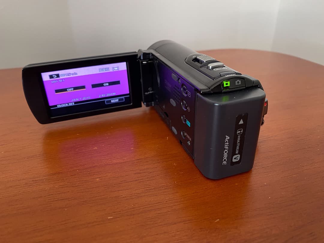 Sony Handy-cam HDR-CX110 （ソニー、ハンディカム）