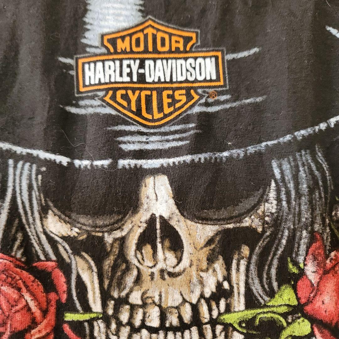 T*9様 GUNS N' ROSES ハーレーダビットソン　Tシャツ ブラック