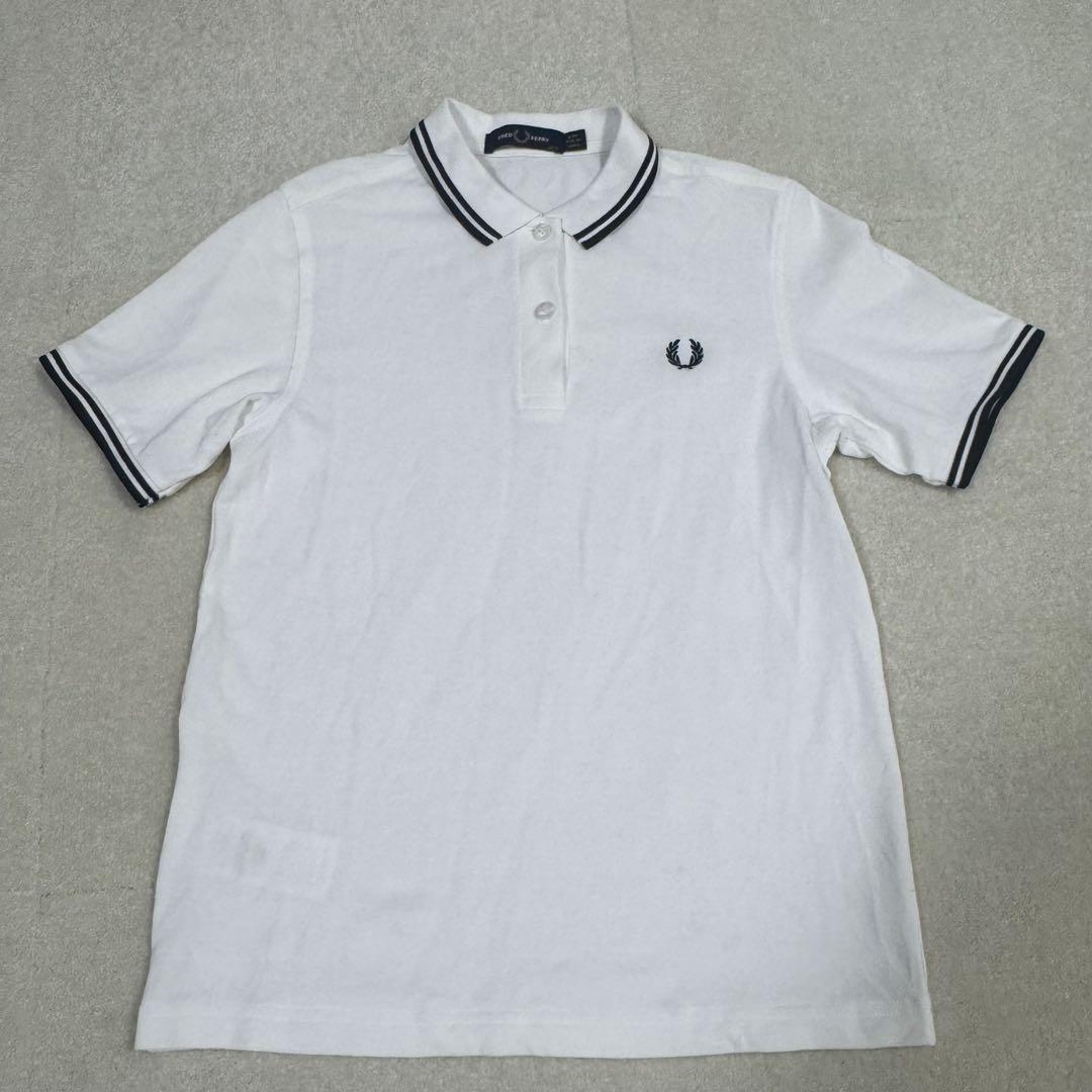 Fred Perry Shirt G3600 フレッドペリーポロシャツ　白黒