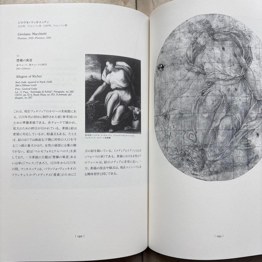 フィレンツェ・ルネッサンス素描展　図録