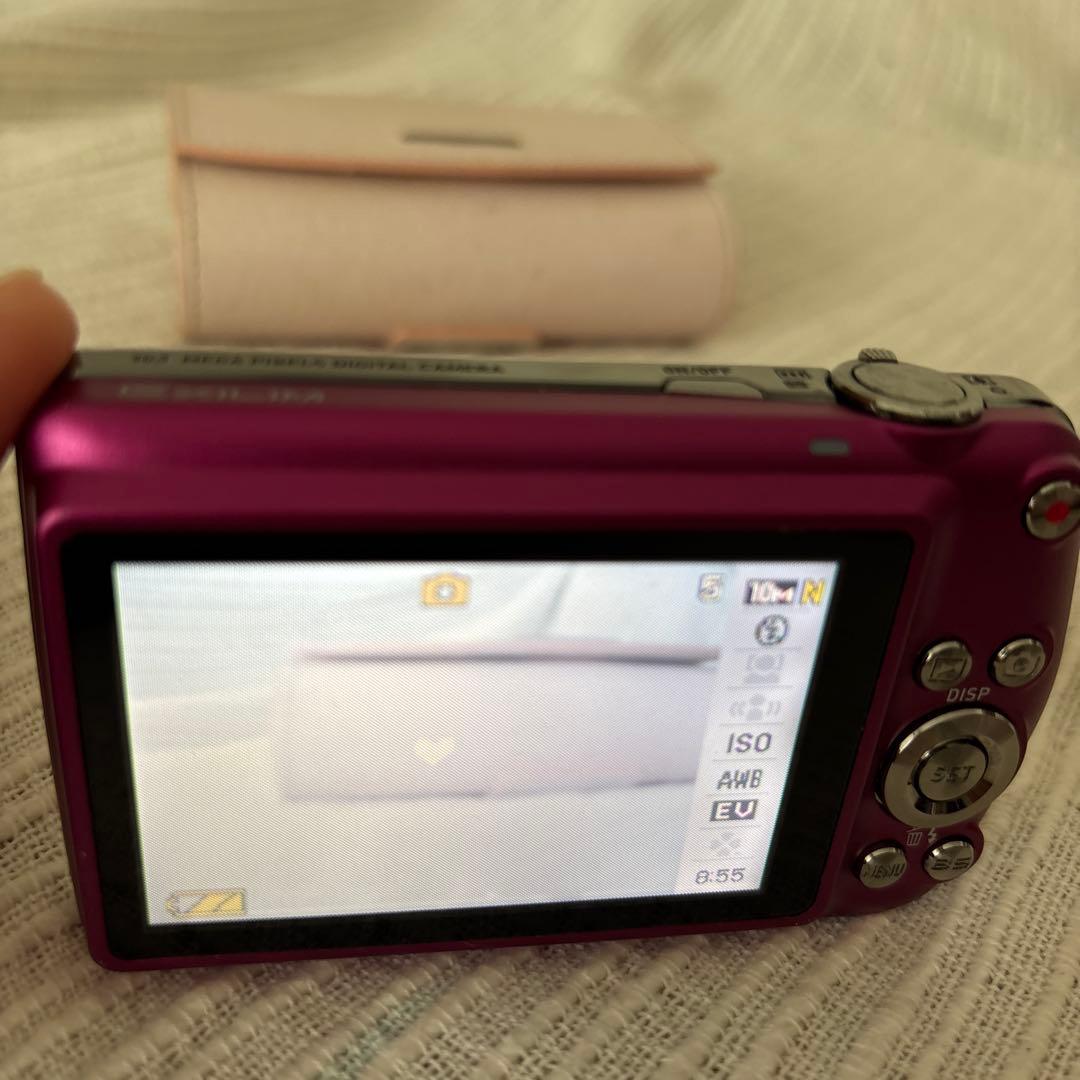 CASIO EXILIM パープル デジタルカメラ