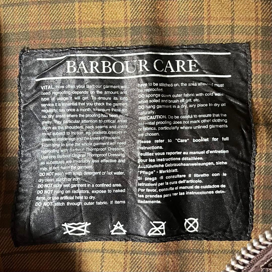 Barbour 90s BEAUFORT ブラウン オイルドENGLAND
