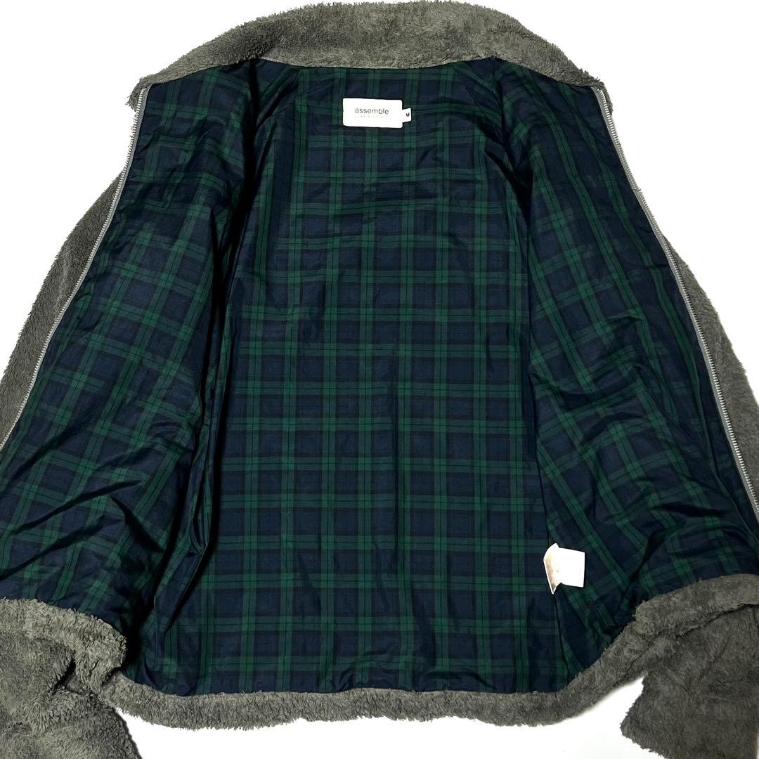 AFFA PILE HARRINGTON JACKET グレー Mサイズ