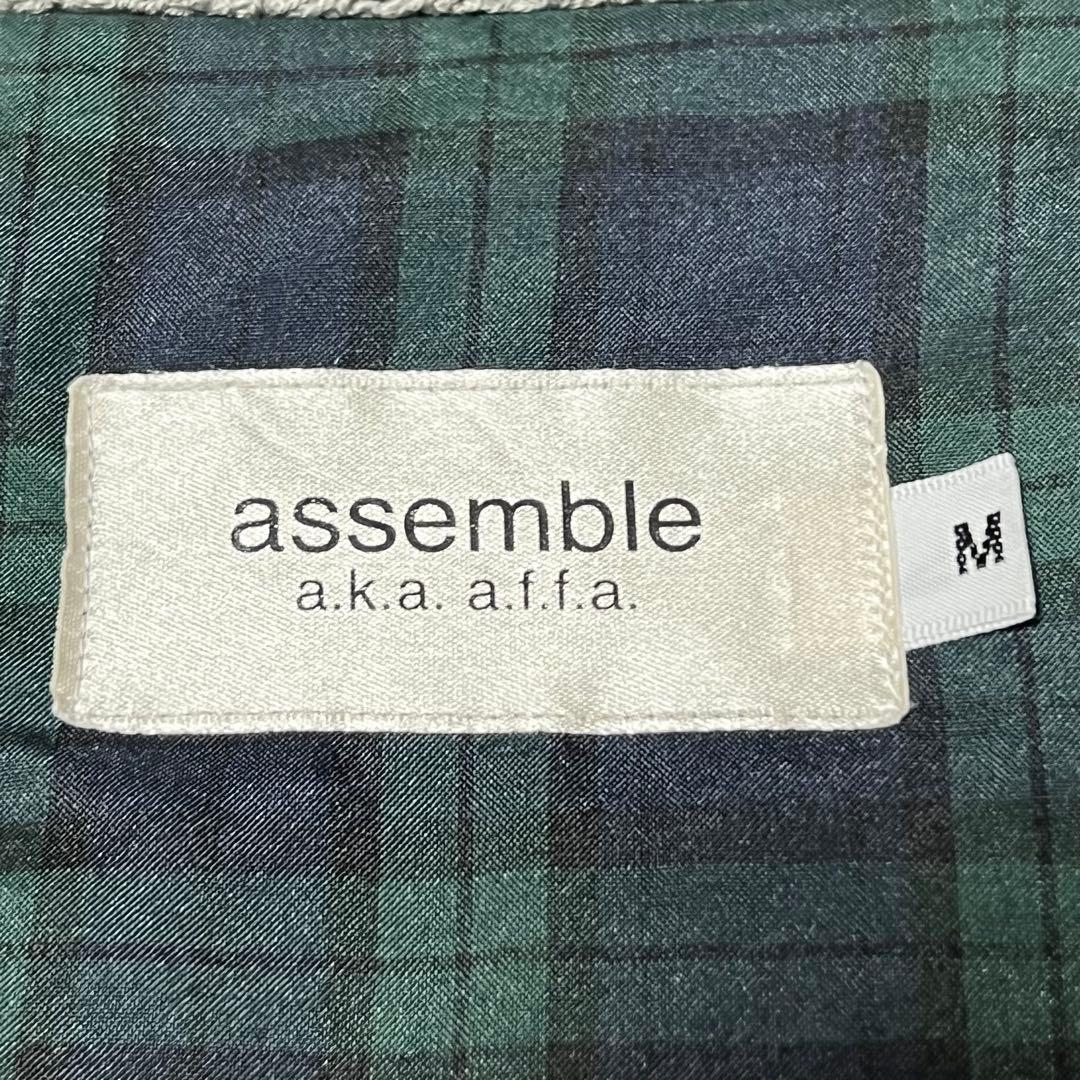 AFFA PILE HARRINGTON JACKET グレー Mサイズ