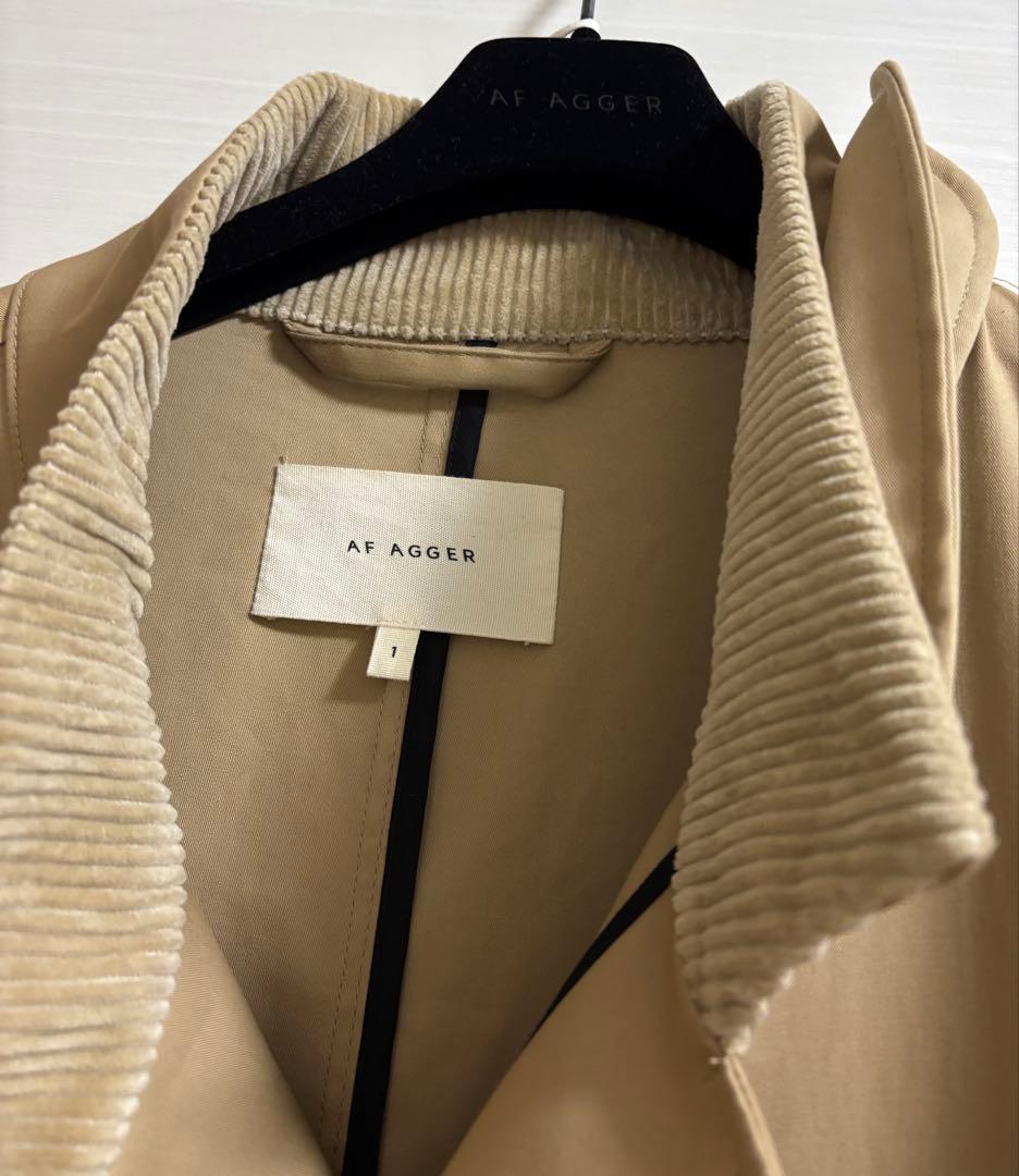 AF AGGER water resispant coat ベージュ