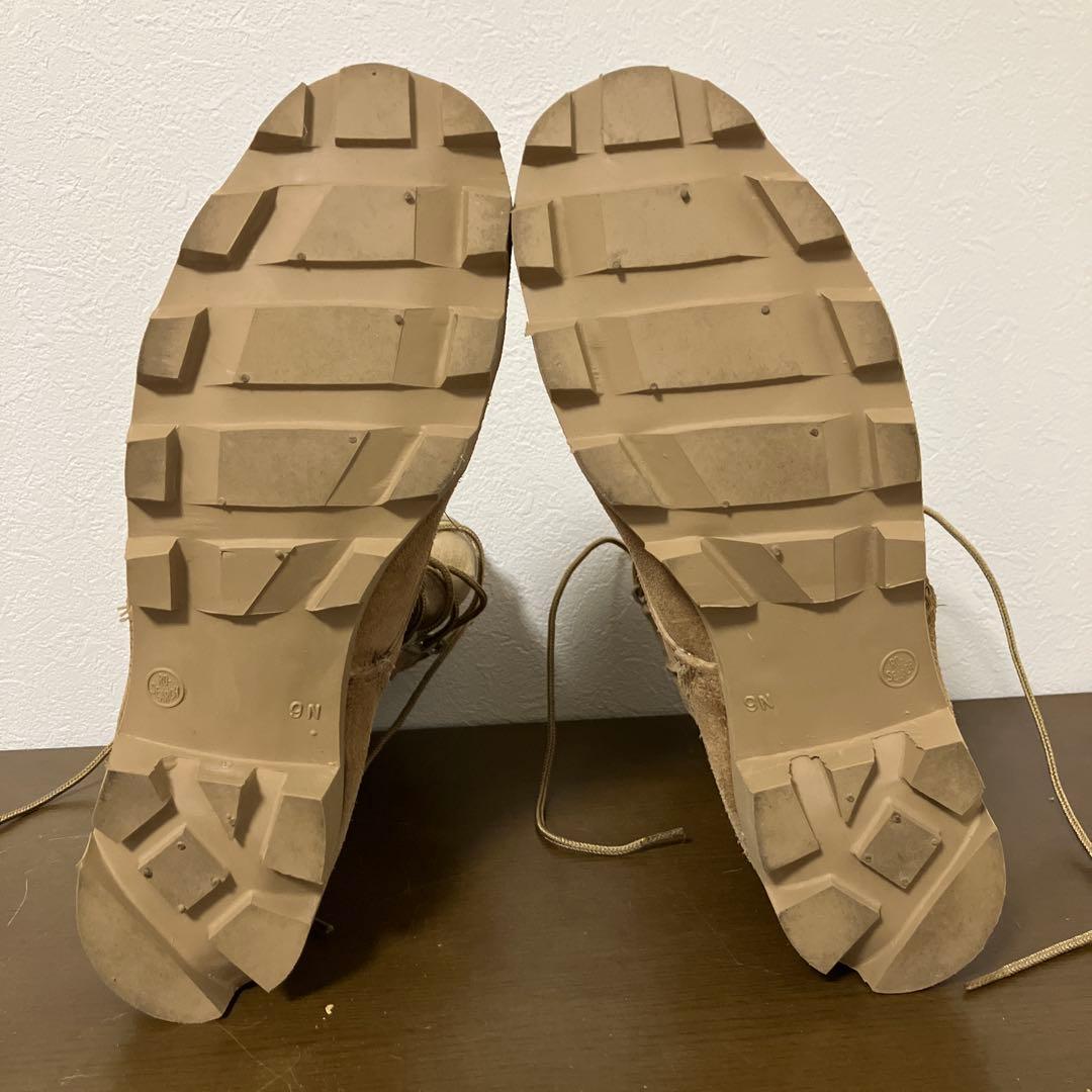 コンバットブーツ　米軍　デザート　ミリタリー