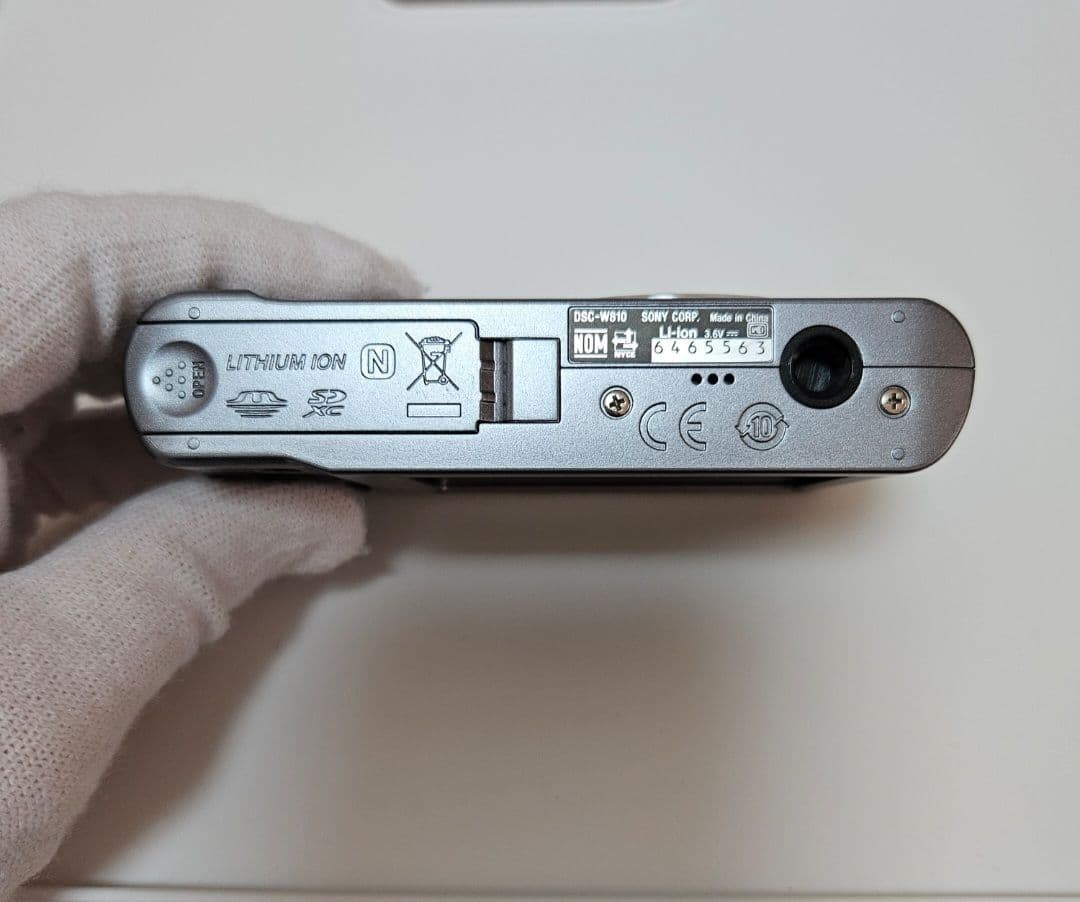 美品✨SONY Cyber-shot DSC-W810 シルバー 動作品