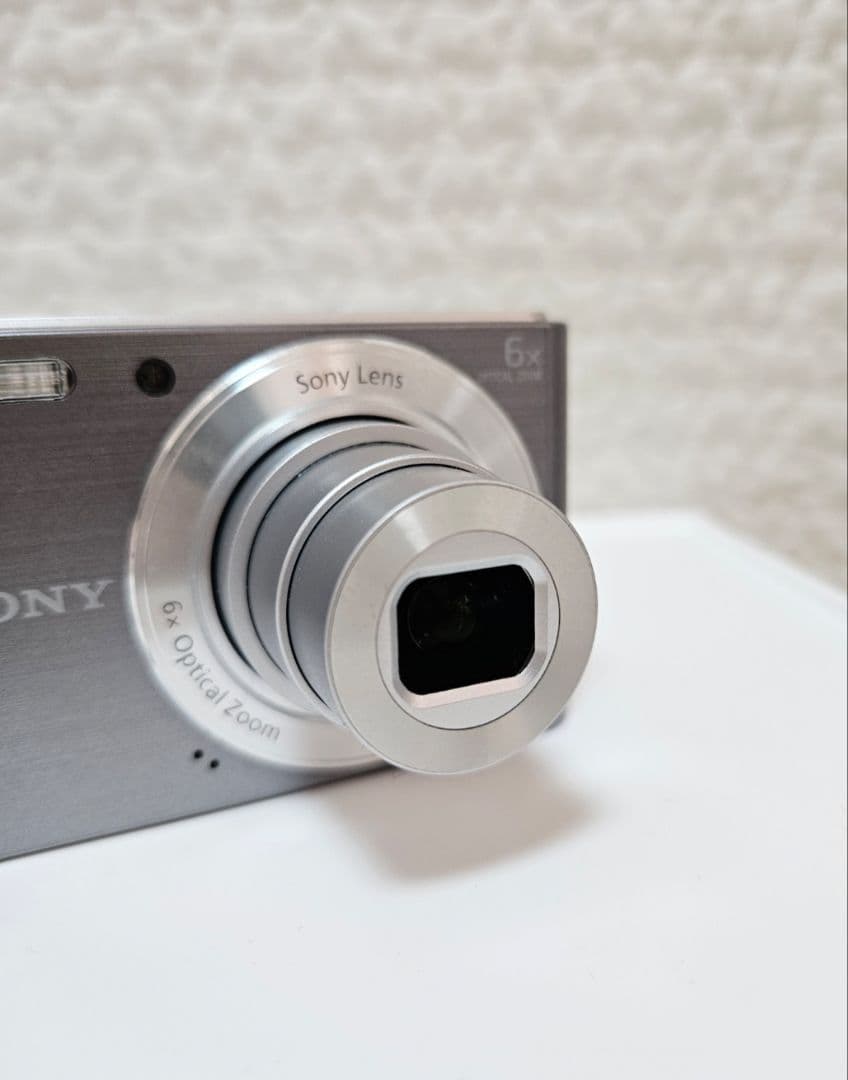 美品✨SONY Cyber-shot DSC-W810 シルバー 動作品