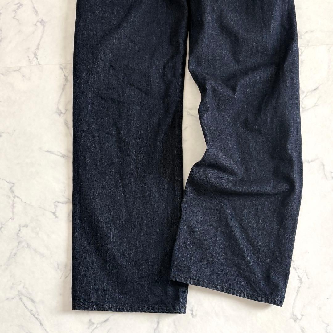 美品 ウィムガゼット ポケットデニムパンツ インディコ36