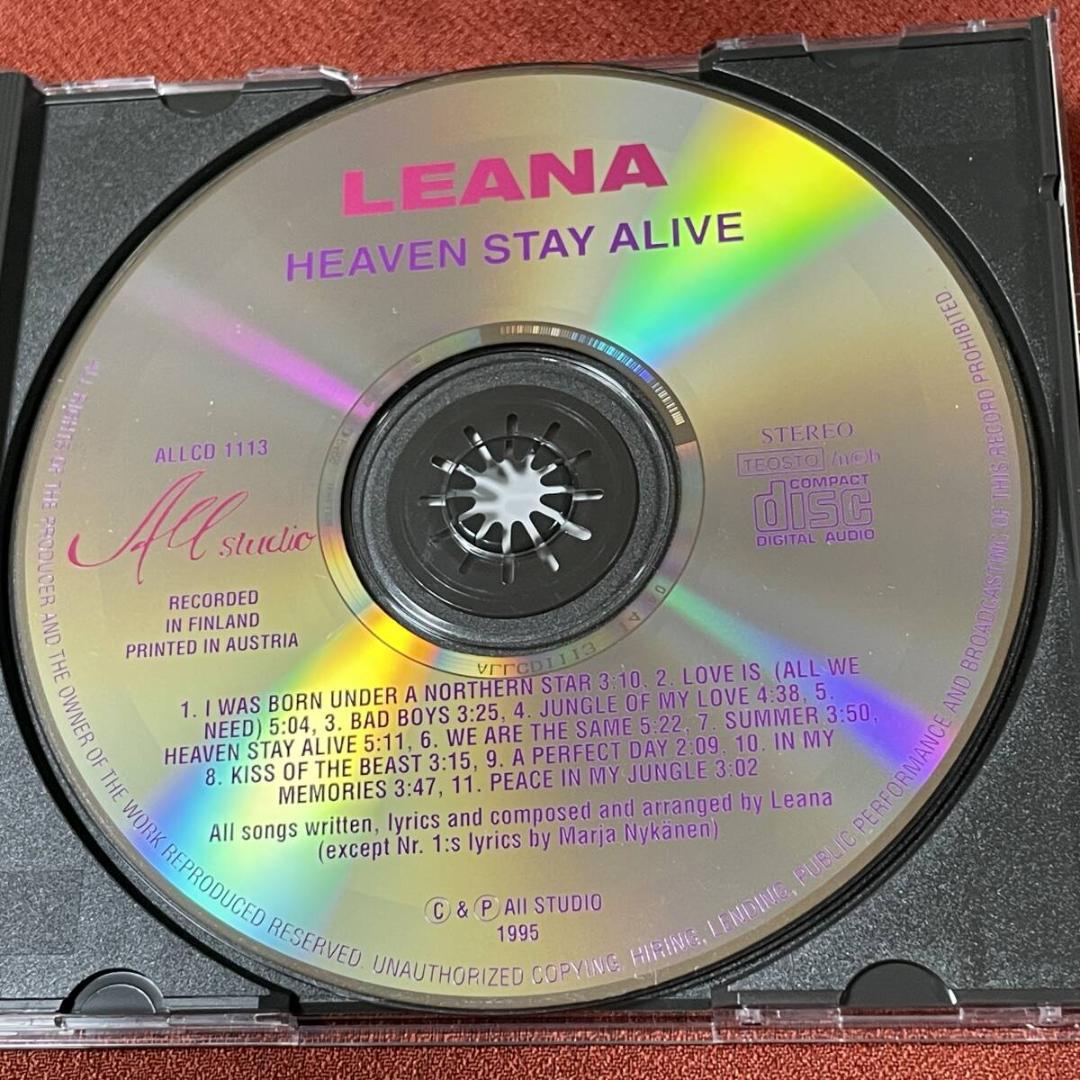 自主盤◆北欧メロハー,AOR◆LEANA/HEAVEN STAY ALIVE