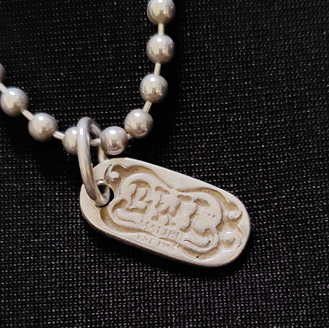 m*n様 Bill Wall Leather シルバー ボールチェーンネックレス