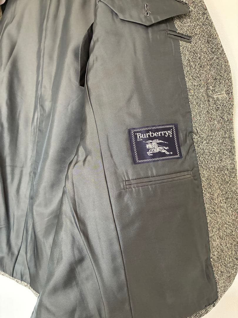 Burberrys ツイードジャケット ウールシルク