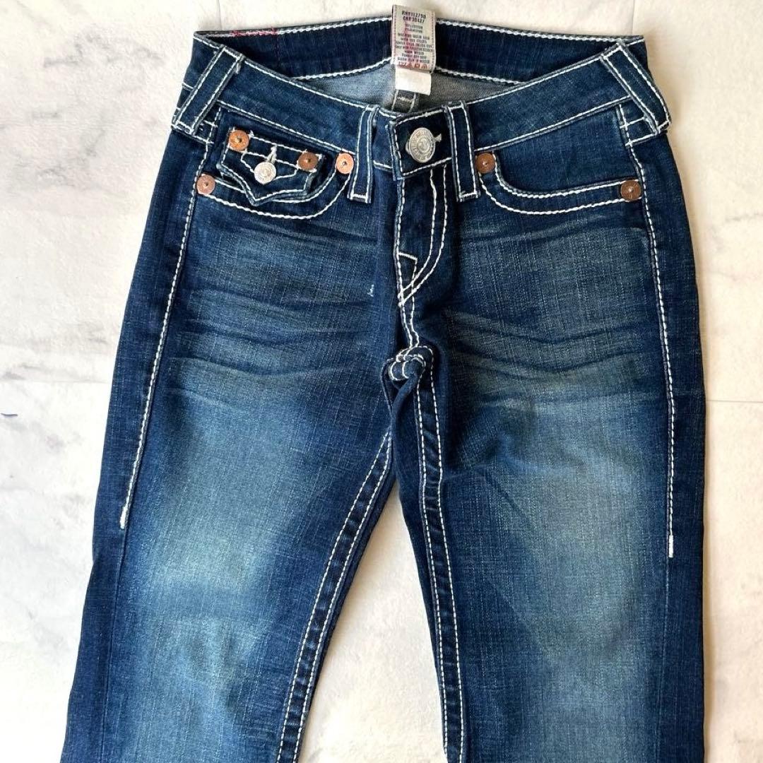 【未使用品】usa製True religion ブーツカットデニム・フレアデニム