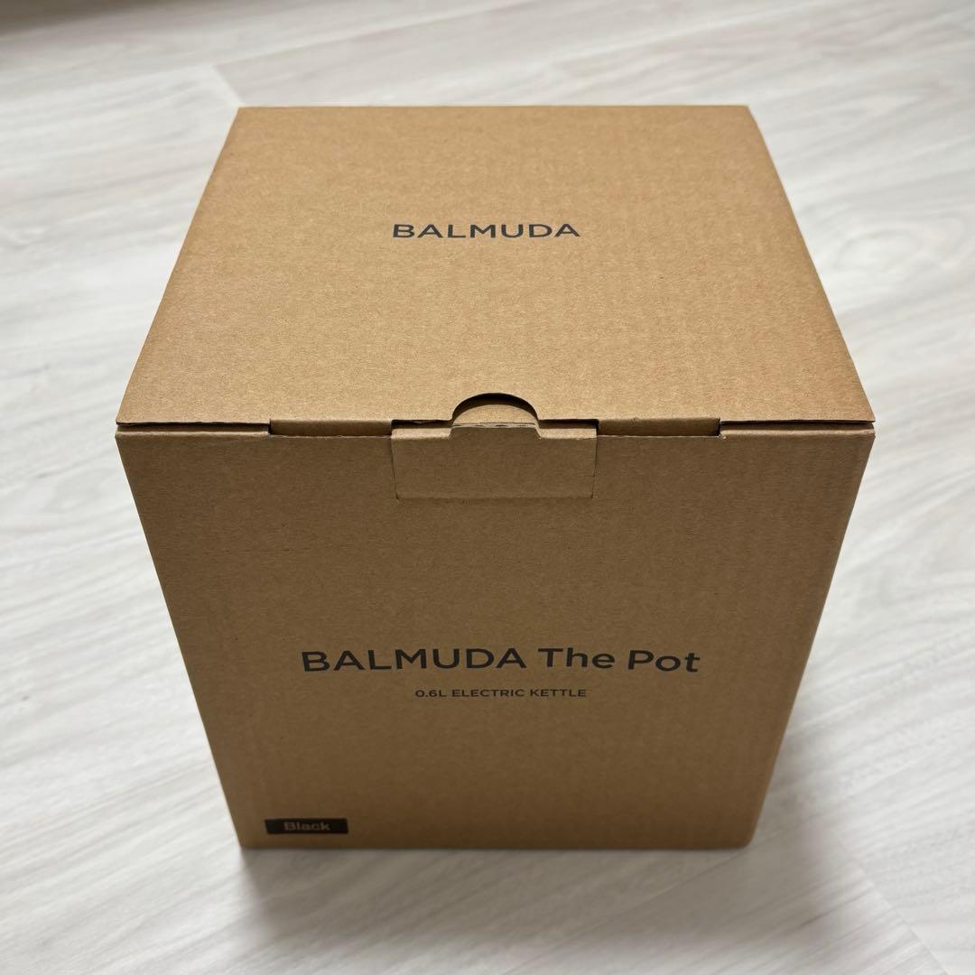 【美品】BALMUDA バルミューダ 電気ケトル K07A-BK 黒