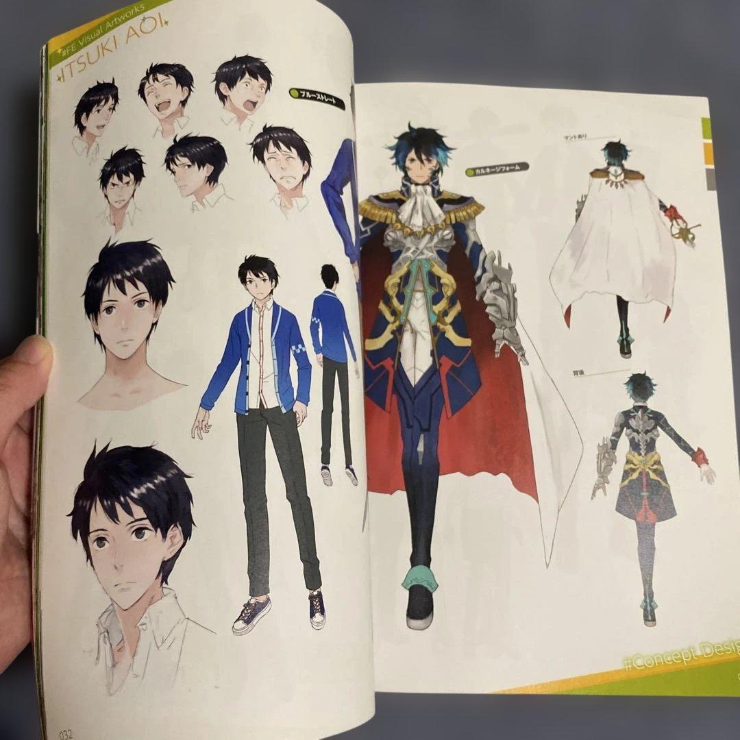 幻影異聞録#FEビジュアル設定資料集 = #FE Visual Artworks