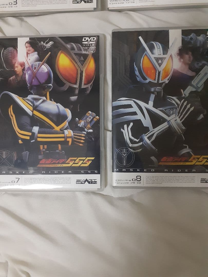 仮面ライダー555 DVD全13巻+パラダイス・ロスト DC版