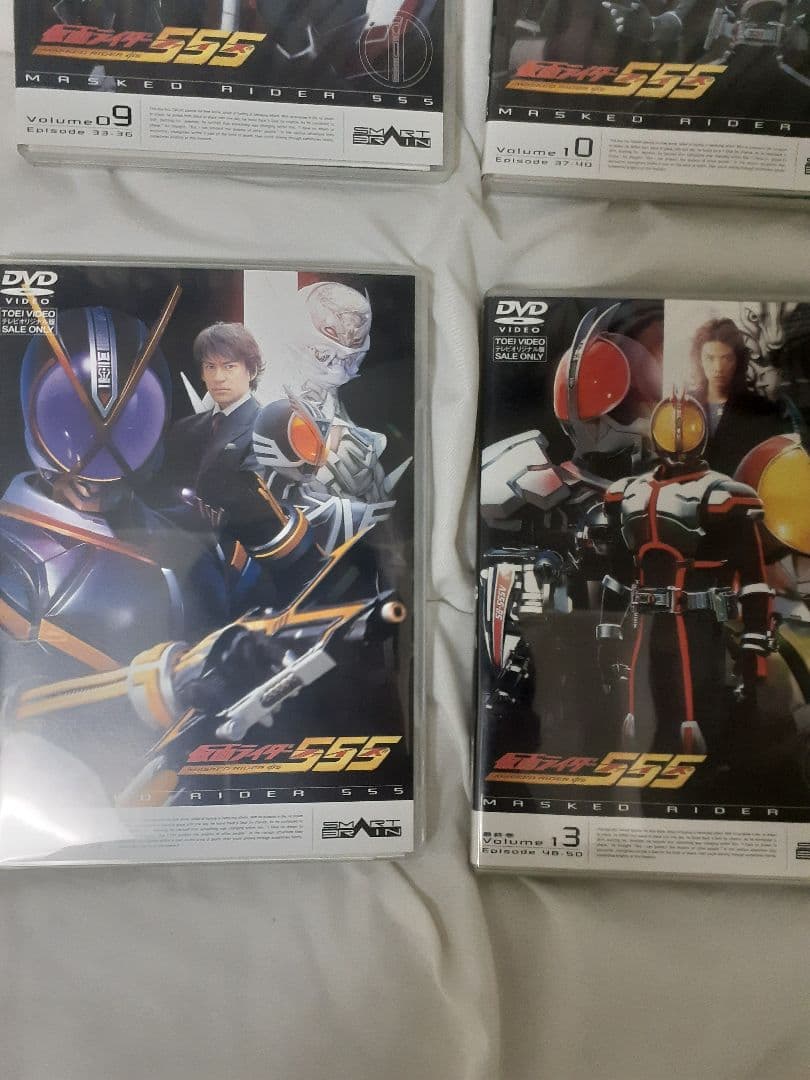 仮面ライダー555 DVD全13巻+パラダイス・ロスト DC版