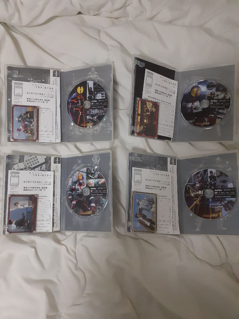 仮面ライダー555 DVD全13巻+パラダイス・ロスト DC版
