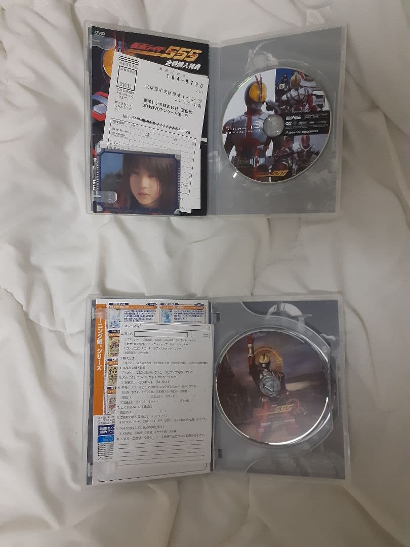 仮面ライダー555 DVD全13巻+パラダイス・ロスト DC版