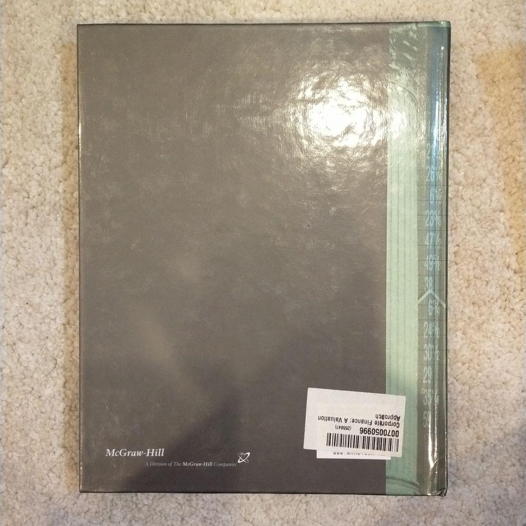 洋書 Corporate Finance A Valuation Approach