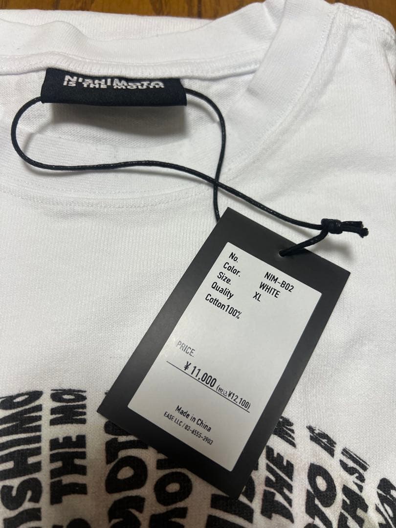 NISHIMOTO IS THE MOUTH ロンT Tシャツ XL B02