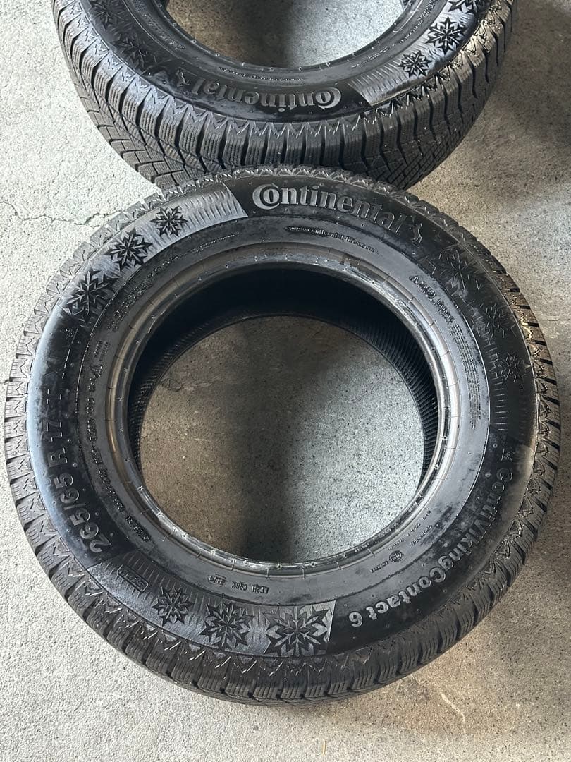 ランクル プラド コンチネンタル 265/65R17 4本 スタッドレス
