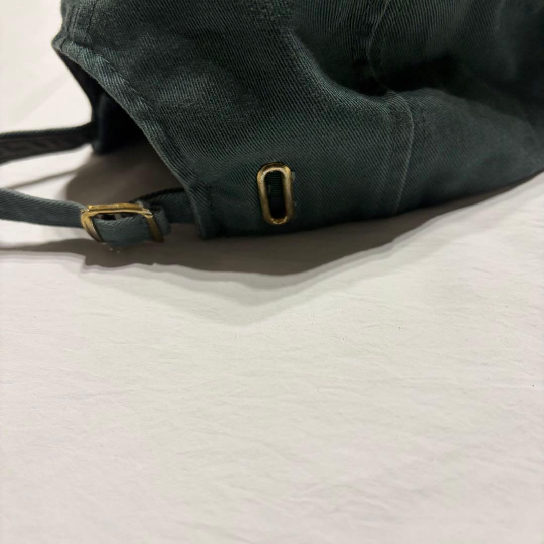 90s USA製 Polo by RALPH LAUREN キャップ　グリーン