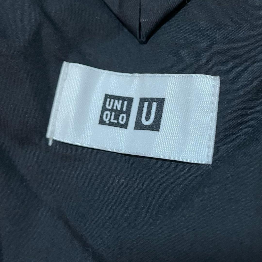 UNIQLO U レディース　オーバートレンチコート　 M 新品タグ付　ブラック