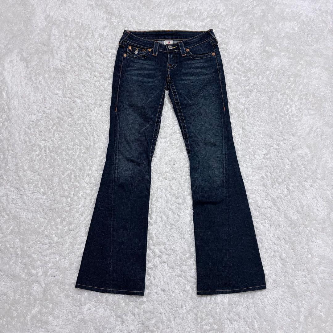 ✨美品✨ TRUE RELIGION JOEY 26 フレア y2k デニム