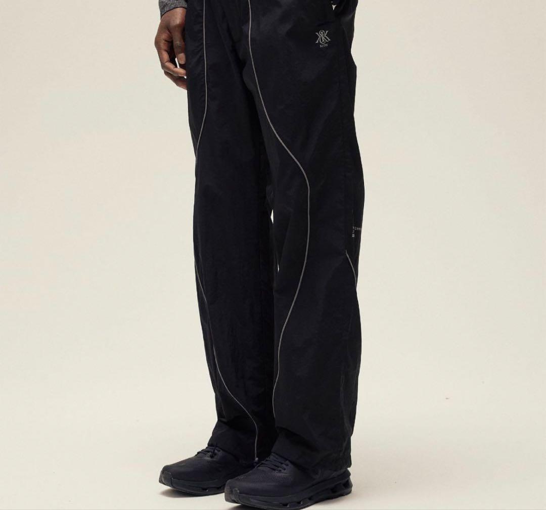 kith k-techナイロンパンツ