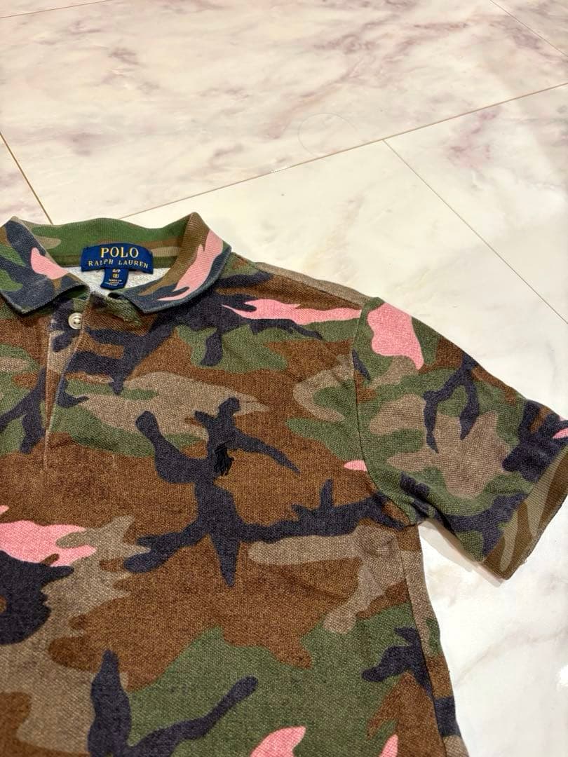 美品‼︎ Ralph Lauren ラルフローレン 迷彩 ポロシャツ