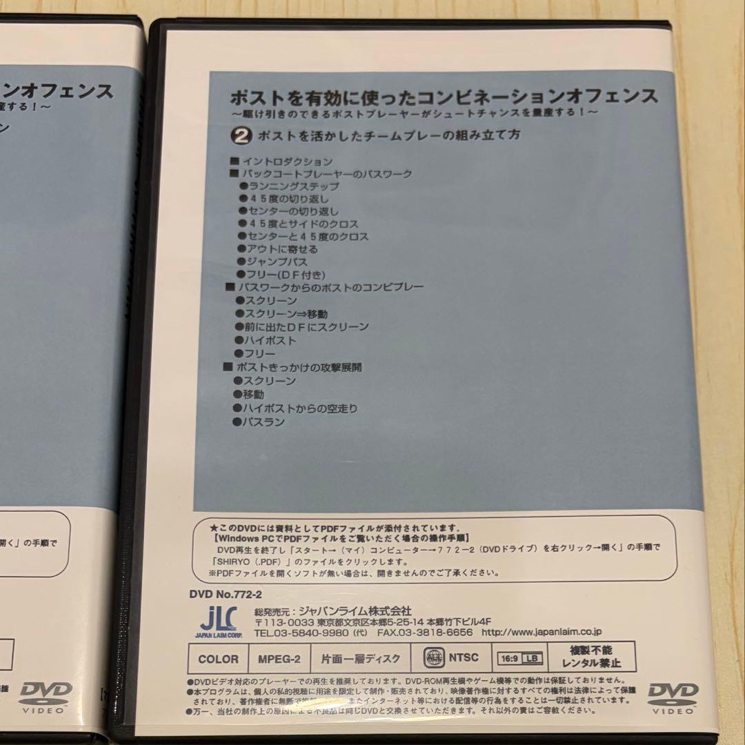 ジャパンライム　ハンドボー指導DVD ポスト 2枚セット