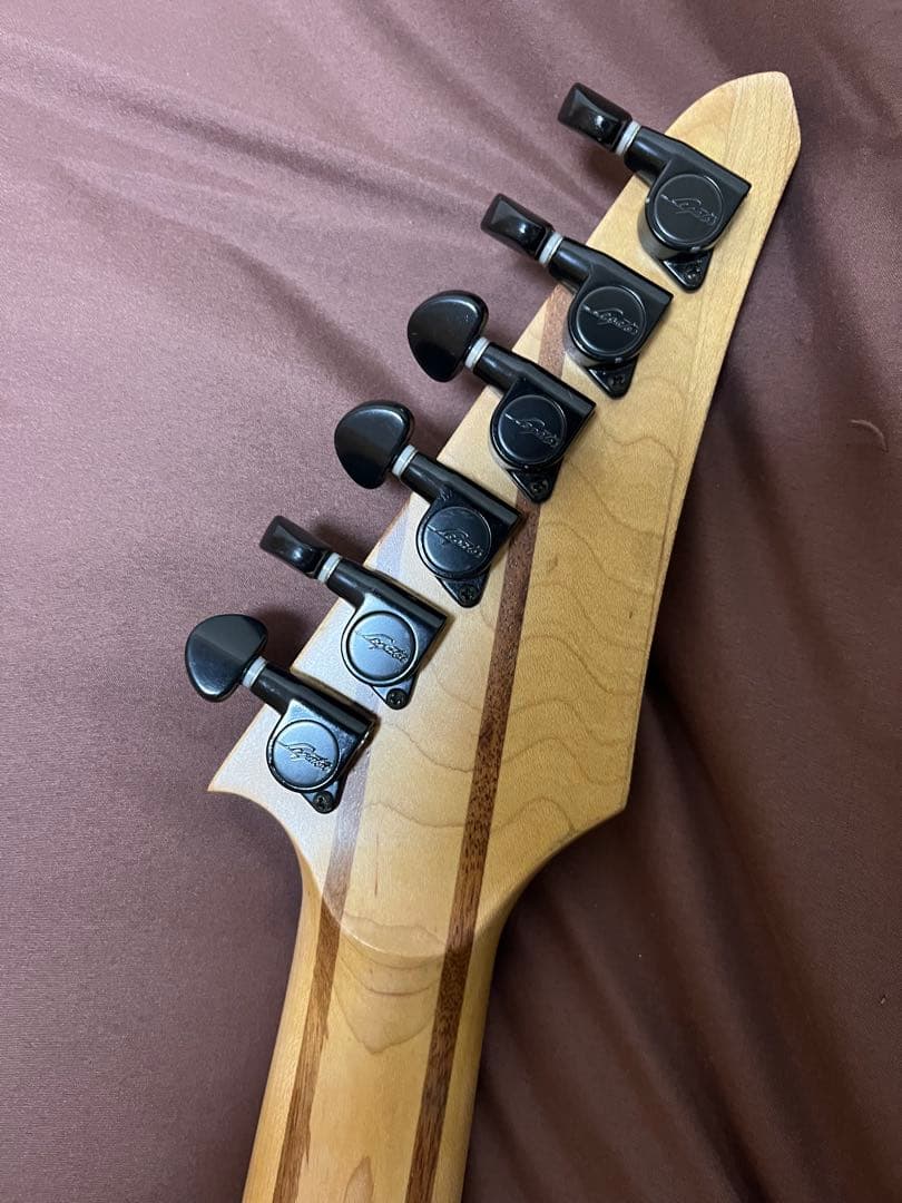 【調整済】gfc GMN-200 黒　エレキギター