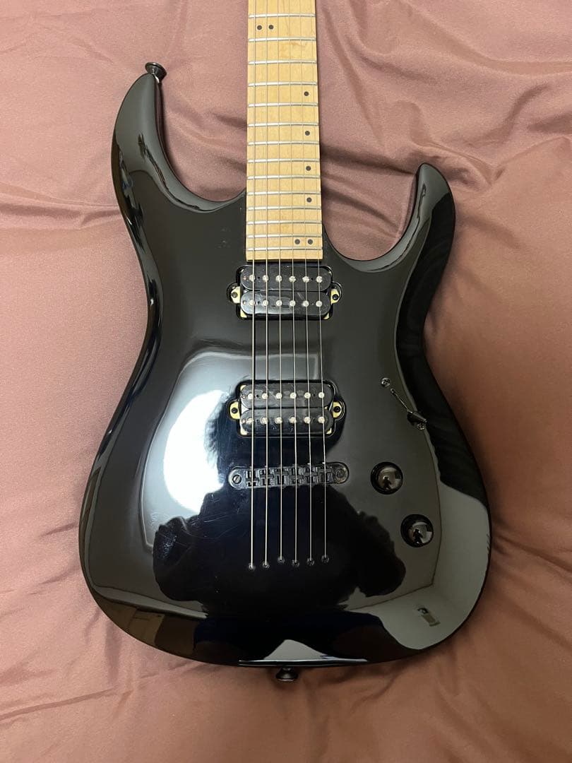 【調整済】gfc GMN-200 黒　エレキギター