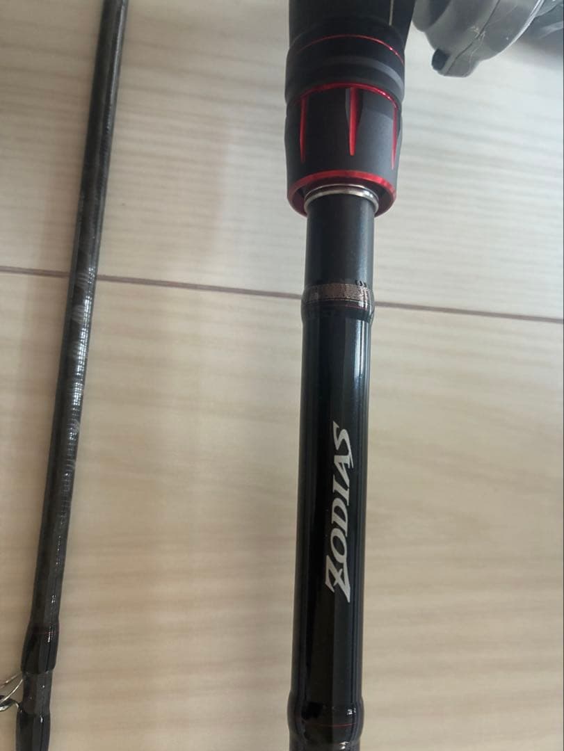 Shimano nium DC HG 左ハンドル + Zodiasロッド