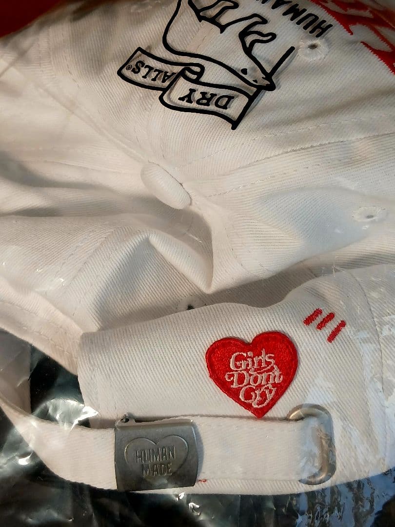 HUMAN MADE girls don't cry GDC CAP ホワイト