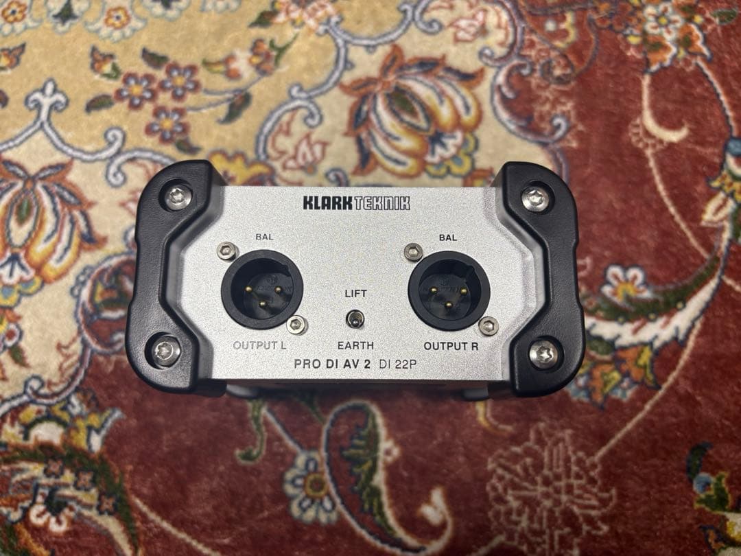 KLARK TEKNIK PRO DI AV 2 DI 22P 元箱付き