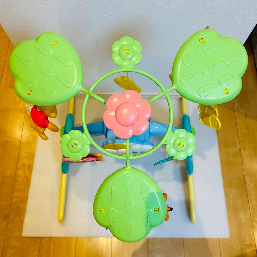 ディズニー くまのプーさん えらべる回転 6WAY ジムにへんしんメリー