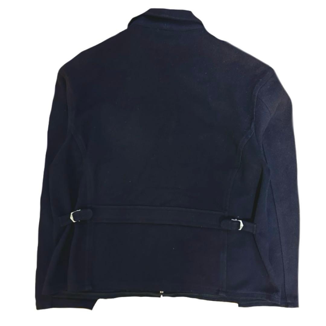 【名作】ポニー無し 90s Ralph Lauren ウール スポジャケ ナス紺