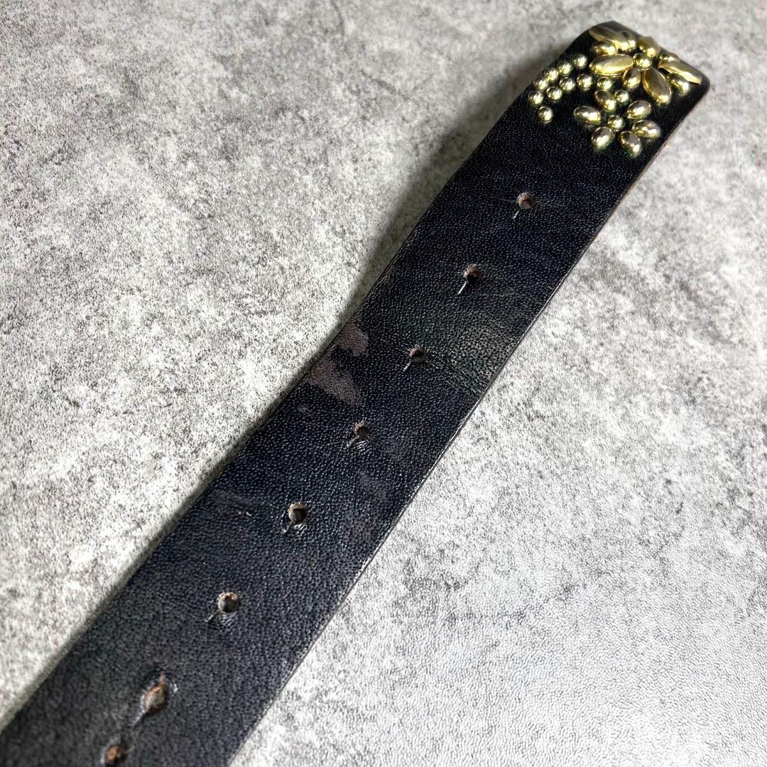【archive】skull studs belt/Y2K/spider/十字架