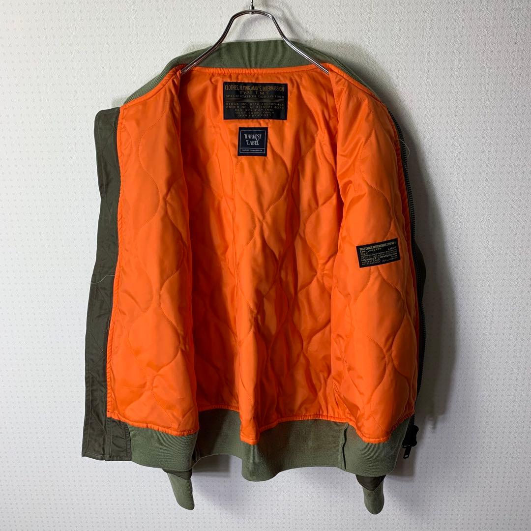 TMT HARVEST LABEL MA-1 フライトジャケット XL 日本製