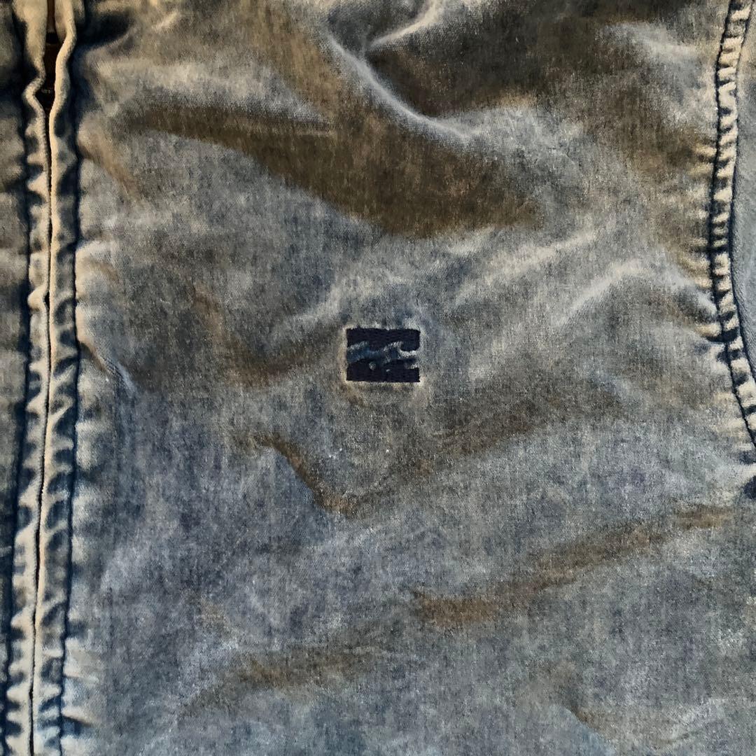 BILLABONG フード付きデニムジャンパー